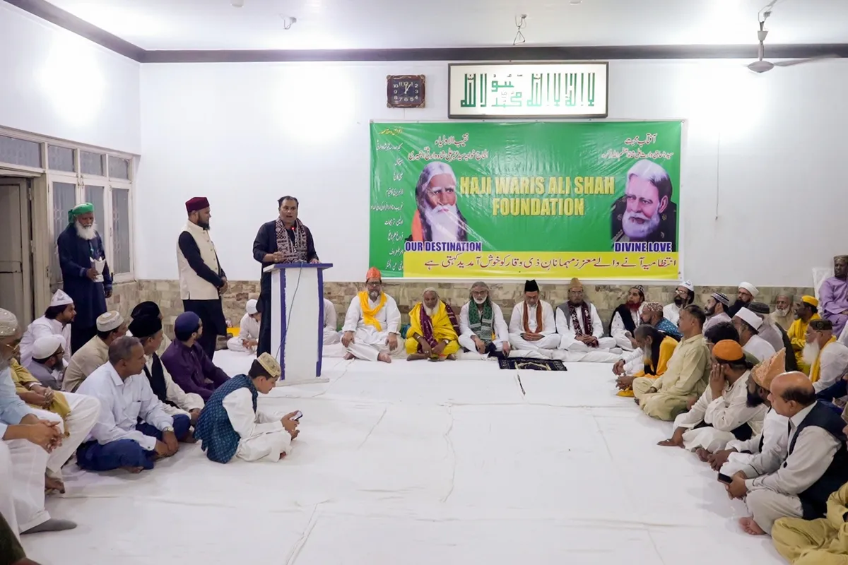Full panoramic view of the inauguration hall