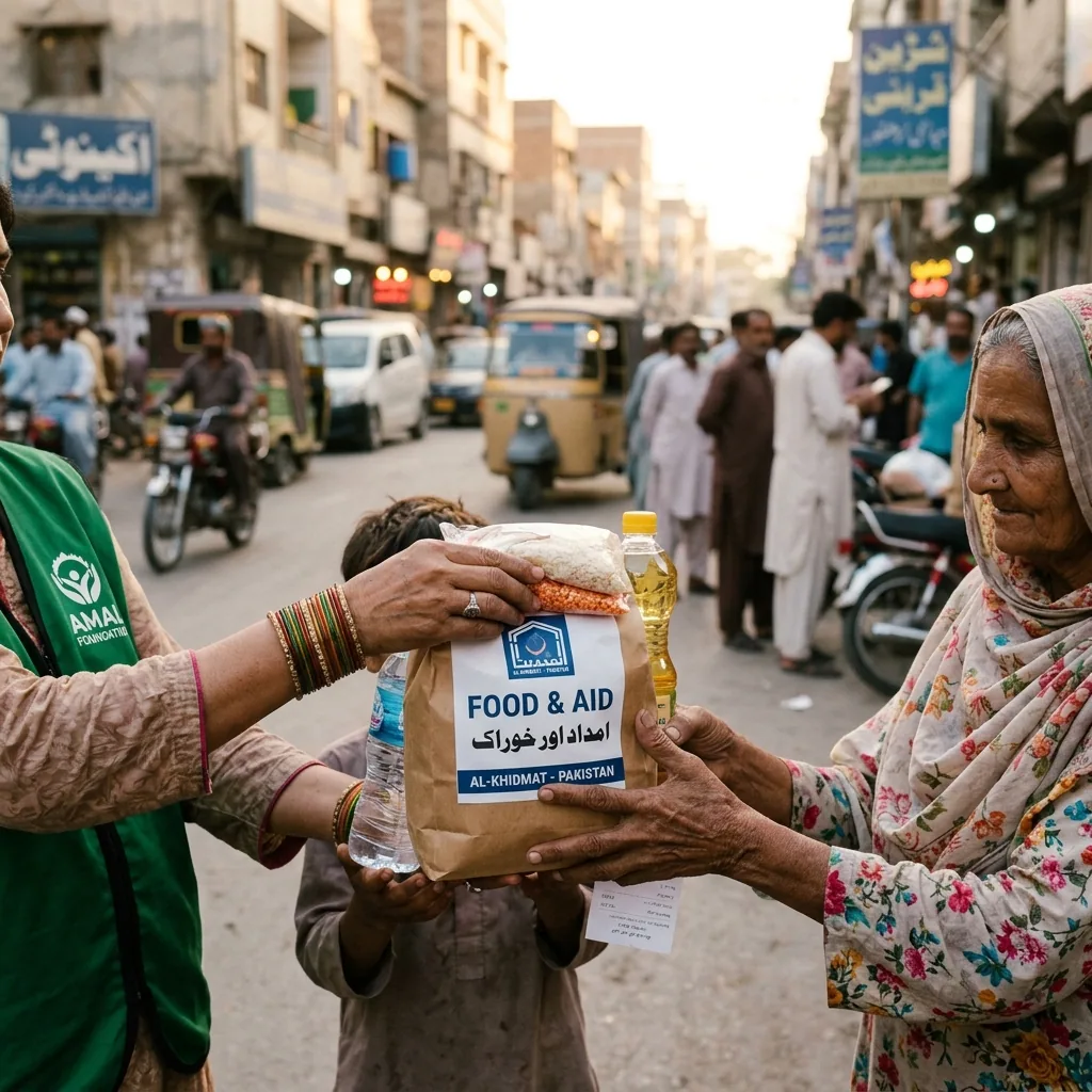 Karachi community helper background